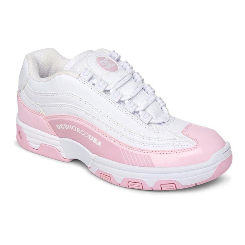 DC Legacy Lite Sportschuhe Damen Weiß Rosa | OGUZ-23891