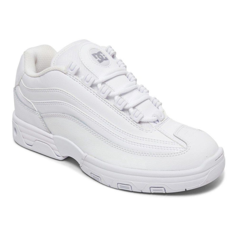 DC Legacy Lite Sportschuhe Damen Weiß Silber | RWEU-75460