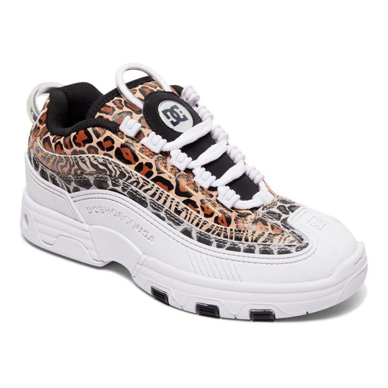 DC Legacy OG Sportschuhe Damen Leopard Mehrfarbig | IMVN-86072