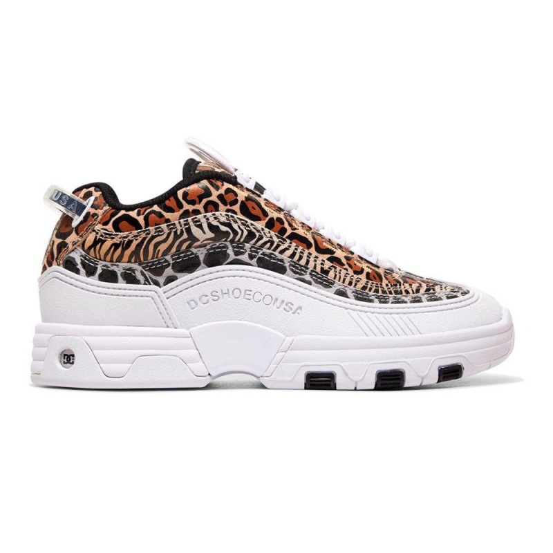 DC Legacy OG Sportschuhe Damen Leopard Mehrfarbig | IMVN-86072