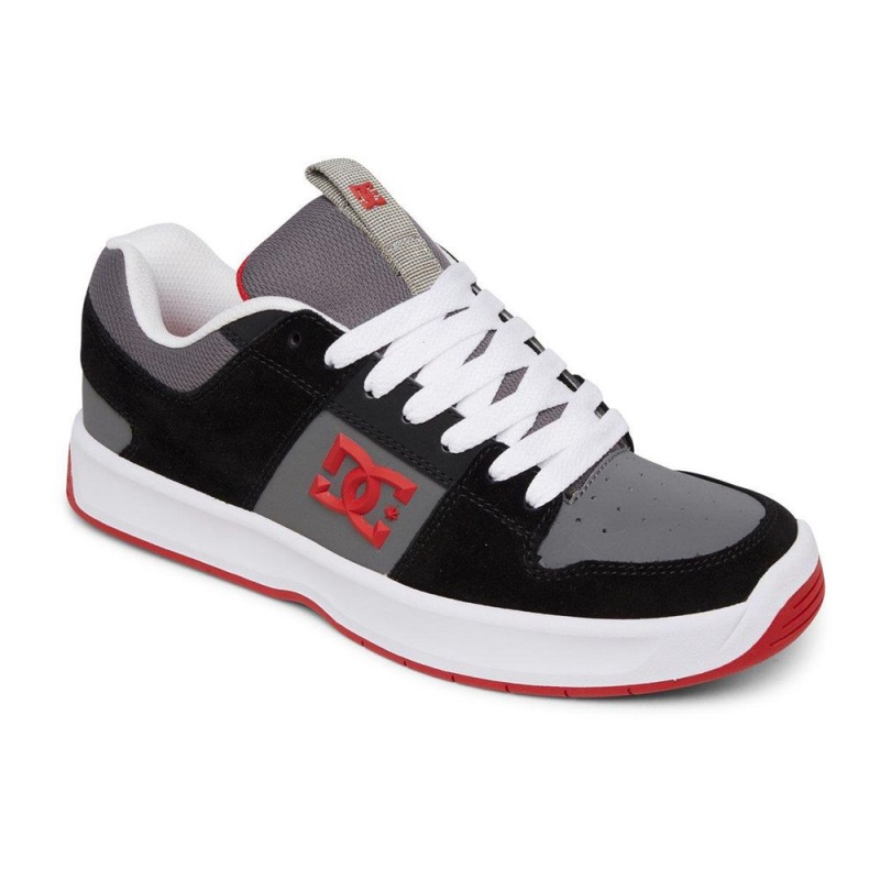 DC Lynx Skateschuhe Herren Schwarz Grau | FWDN-37041