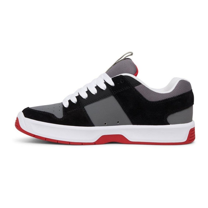 DC Lynx Skateschuhe Herren Schwarz Grau | FWDN-37041