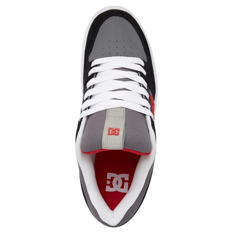 DC Lynx Skateschuhe Herren Schwarz Grau | FWDN-37041