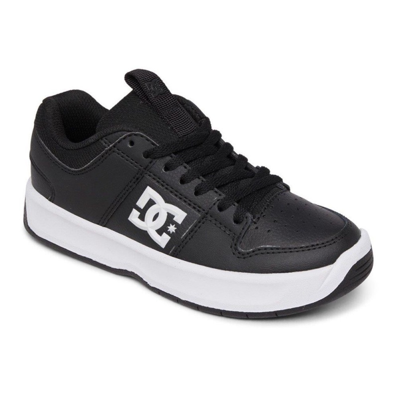 DC Lynx Skateschuhe Kinder Schwarz Weiß | NADK-07158