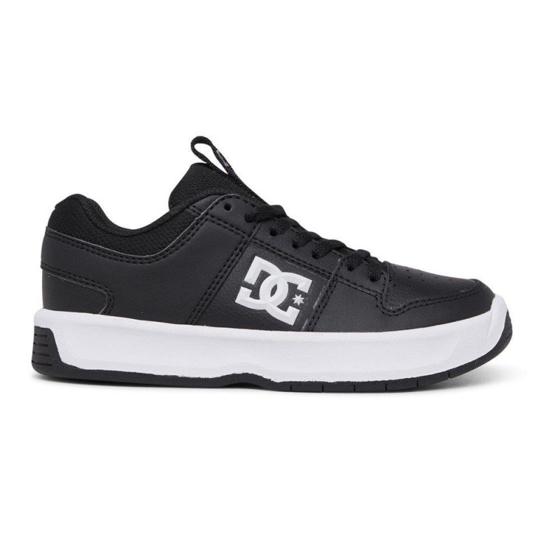 DC Lynx Skateschuhe Kinder Schwarz Weiß | NADK-07158