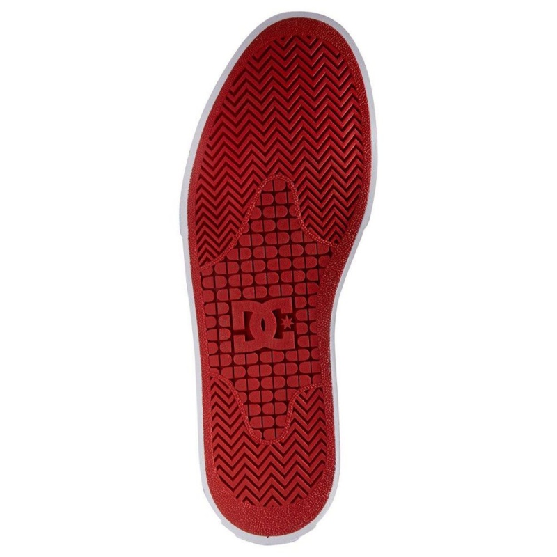 DC Manual Skateschuhe Herren Rot Weiß | REDL-06571