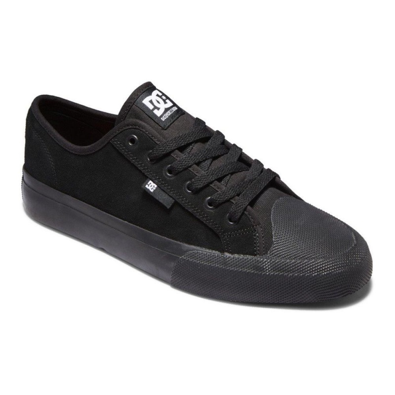 DC Manual Skateschuhe Herren Schwarz | WSHP-76245