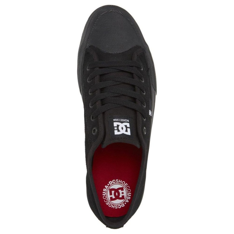 DC Manual Skateschuhe Herren Schwarz | WSHP-76245