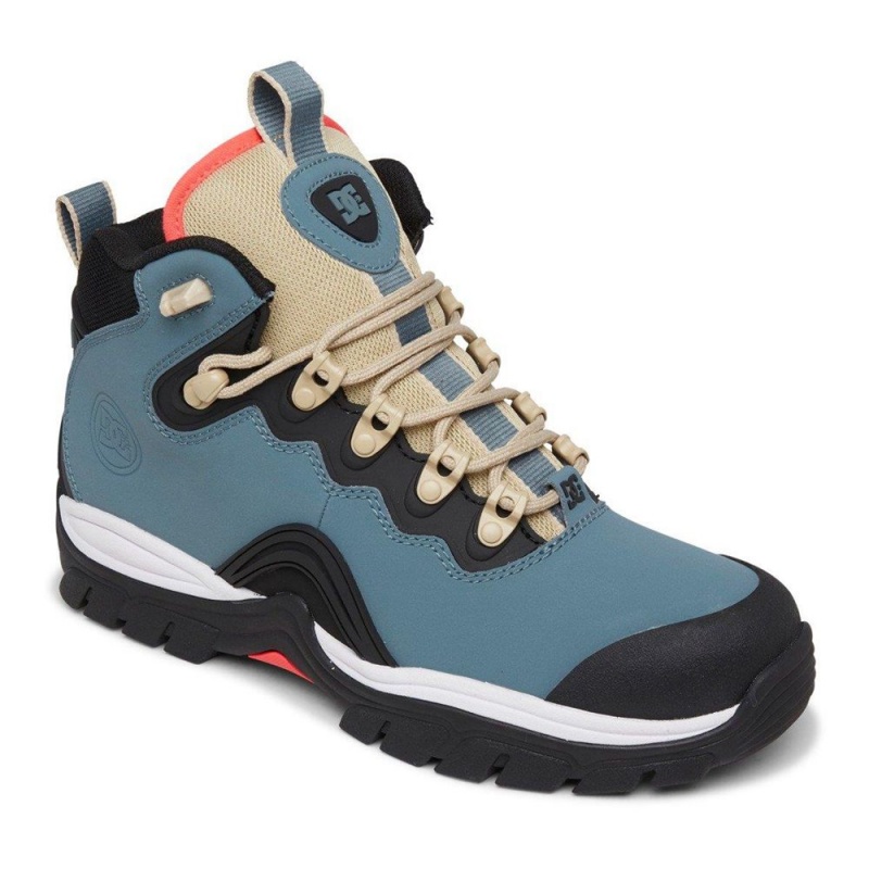 DC Navigator Stiefel Herren Blau Khaki | ZTSO-43180