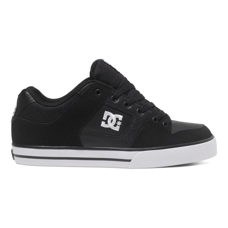 DC Pure Skateschuhe Herren Schwarz Weiß | CHRX-85912