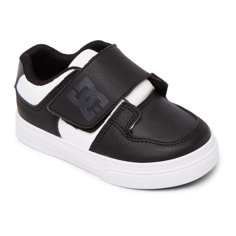 DC Pure Skateschuhe Kinder Schwarz Weiß | MCAX-31025