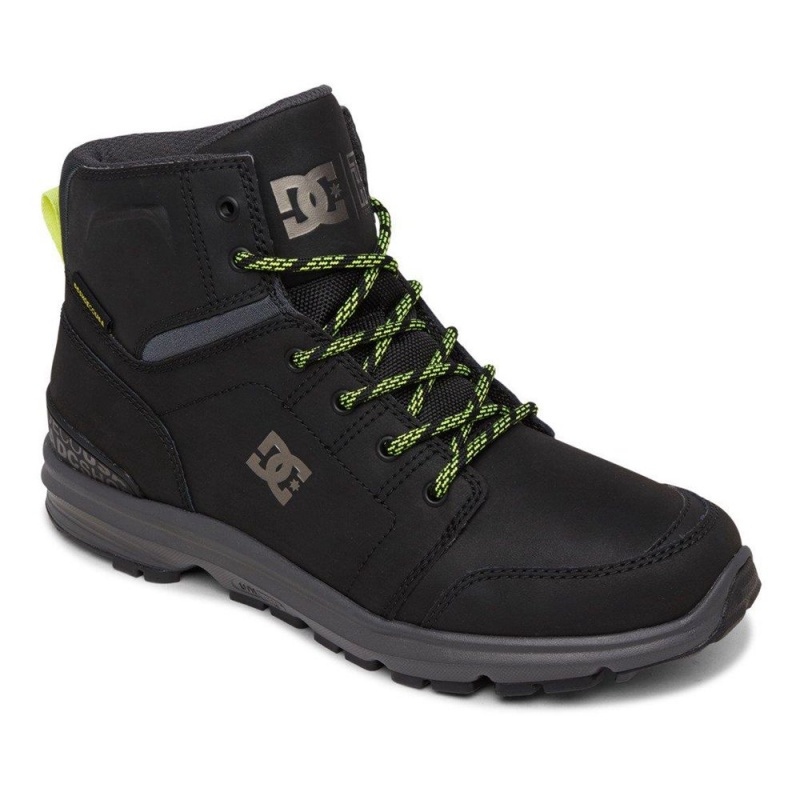 DC Torstein Stiefel Herren Schwarz Grau | LZNI-01795