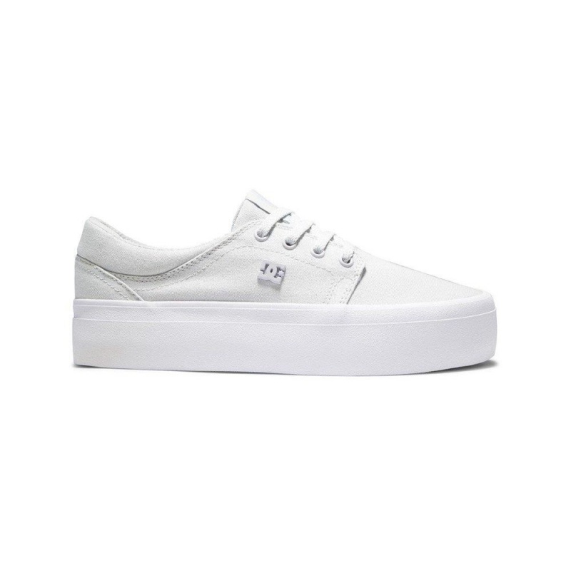 DC Trase Skateschuhe Damen Grau | RDQP-18567