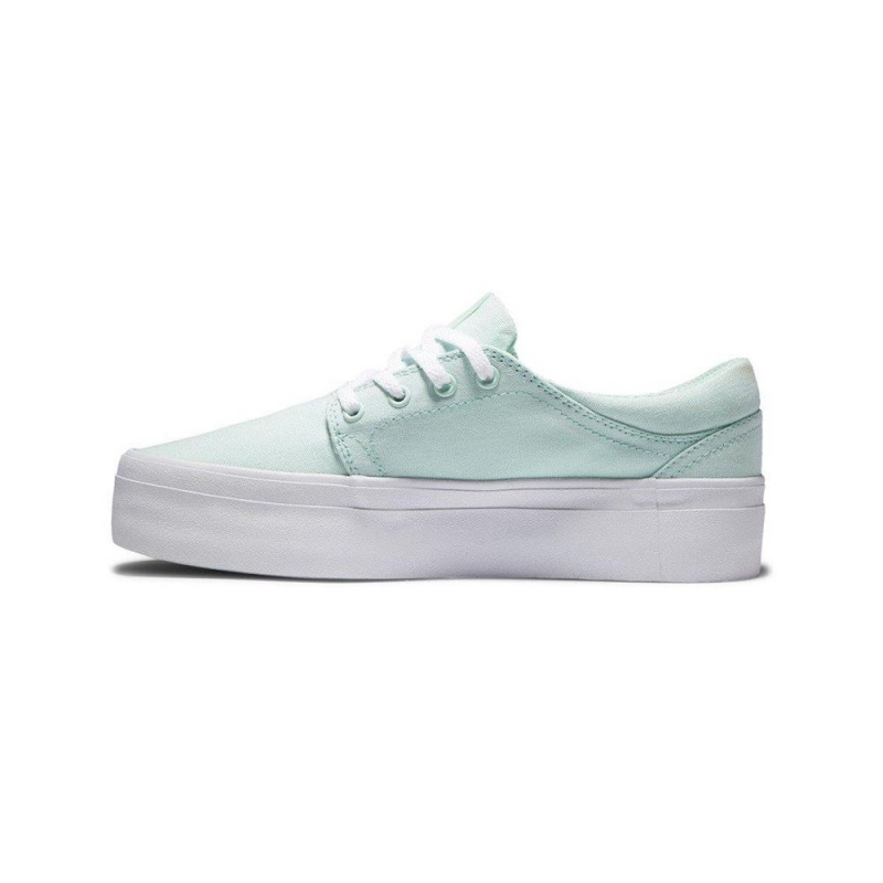 DC Trase Skateschuhe Damen Grün | YVGZ-12697