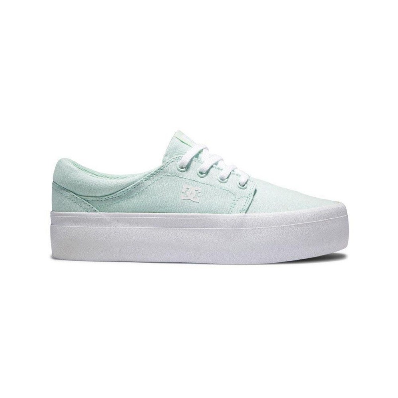 DC Trase Skateschuhe Damen Grün | YVGZ-12697