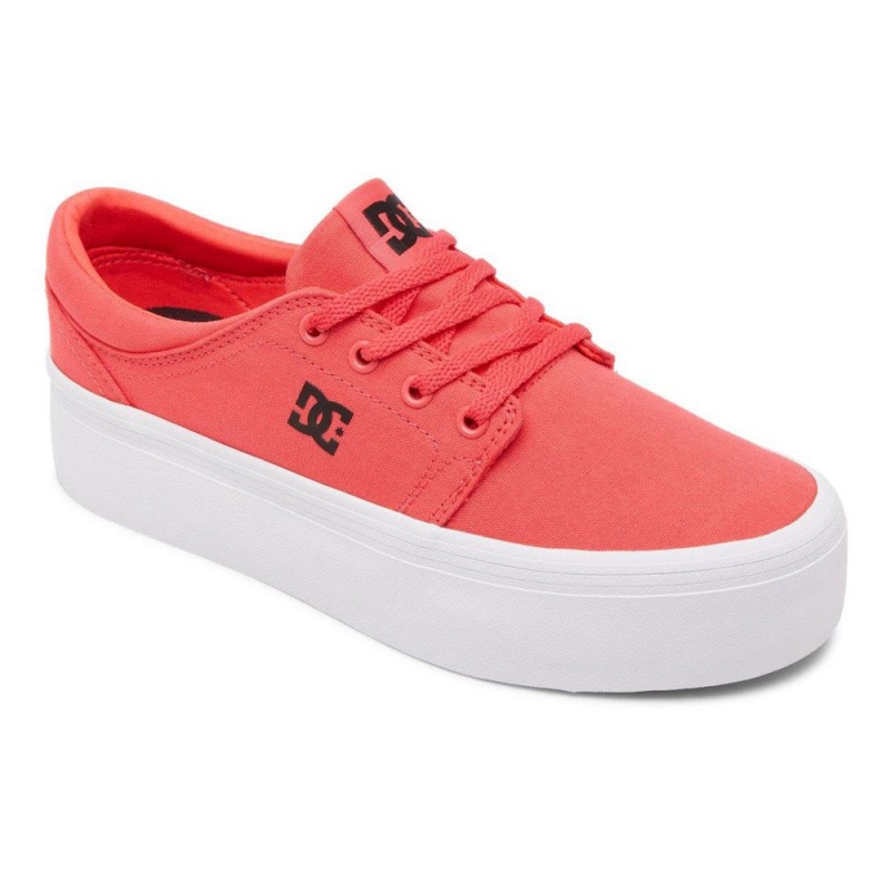 DC Trase Skateschuhe Damen Rosa Schwarz | QAES-52439