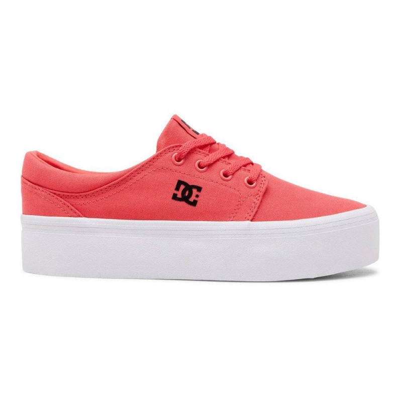 DC Trase Skateschuhe Damen Rosa Schwarz | QAES-52439