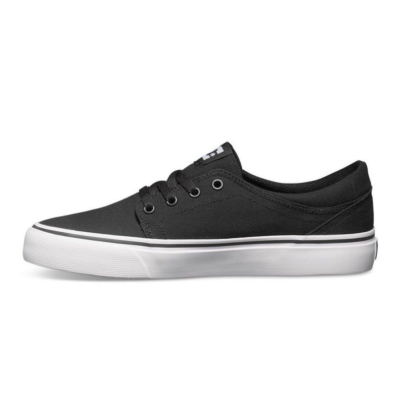 DC Trase Skateschuhe Herren Schwarz Weiß | NYPX-14852