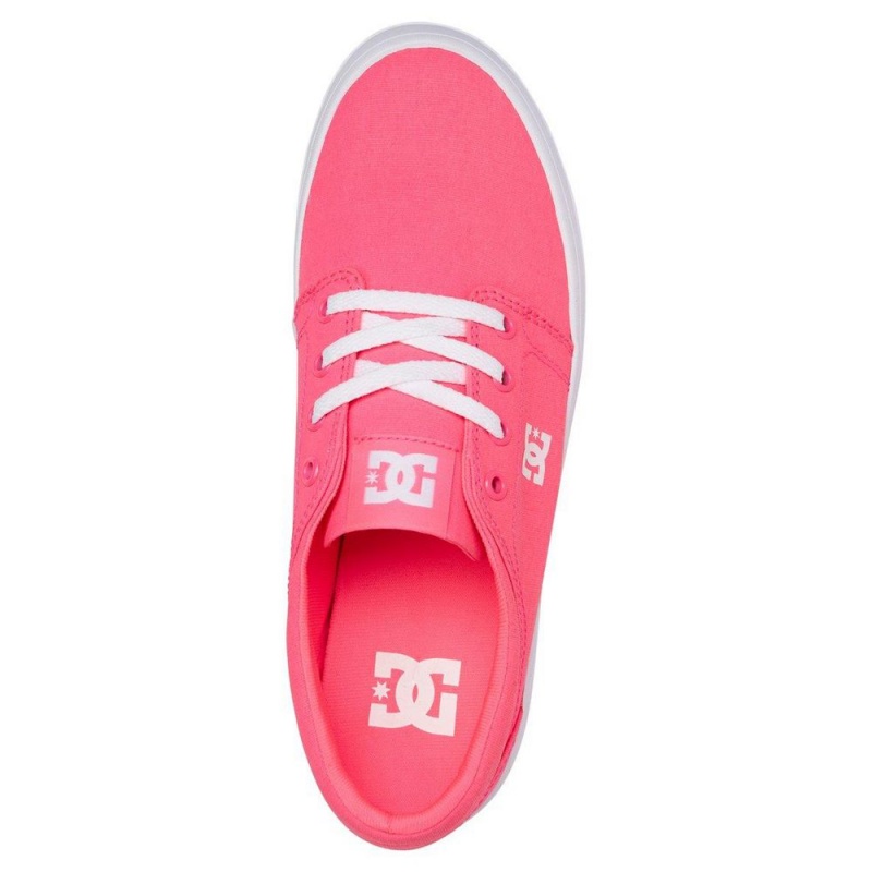 DC Trase TX Skateschuhe Damen Dunkelrosa | SEZM-79365