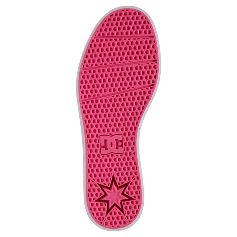 DC Trase TX Skateschuhe Damen Dunkelrosa | SEZM-79365