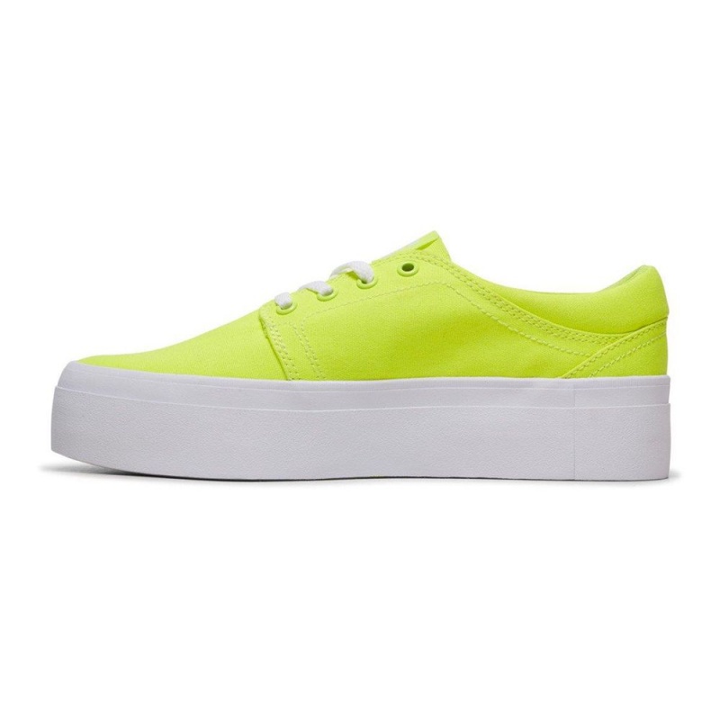 DC Trase TX Skateschuhe Damen Gelb | XKPS-08249