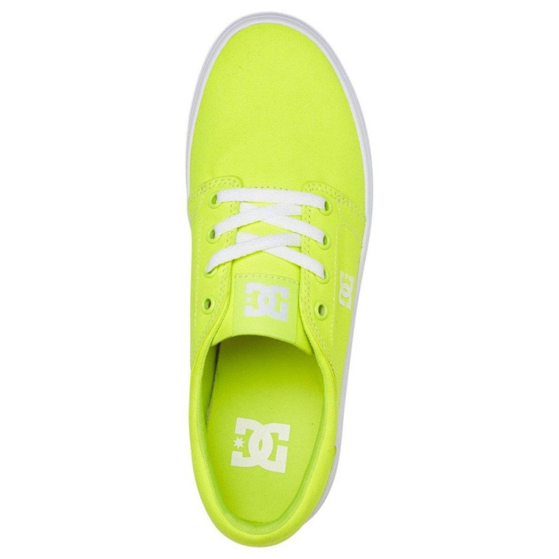 DC Trase TX Skateschuhe Damen Gelb | XKPS-08249