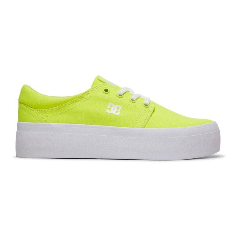 DC Trase TX Skateschuhe Damen Gelb | XKPS-08249