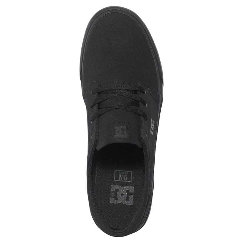 DC Trase TX Skateschuhe Herren Schwarz | OLGQ-94675