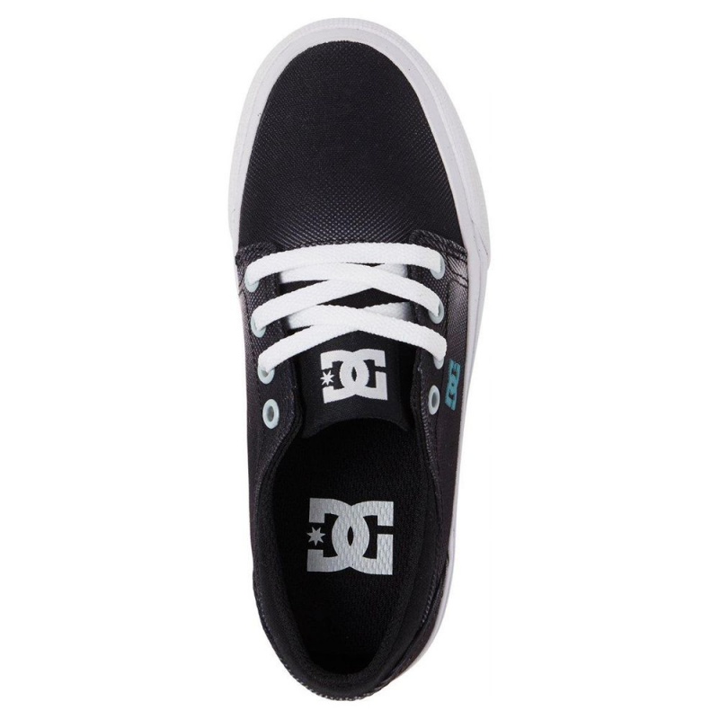 DC Trase TX Skateschuhe Kinder Schwarz Weiß | GPDC-21803