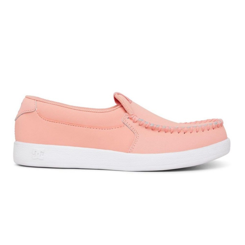 DC Villain Skateschuhe Damen Rosa | YWHI-07659