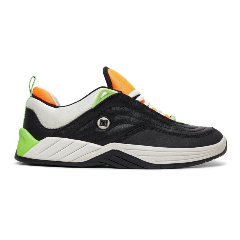 DC Williams Slim Sportschuhe Herren Schwarz Orange | KEBZ-67513